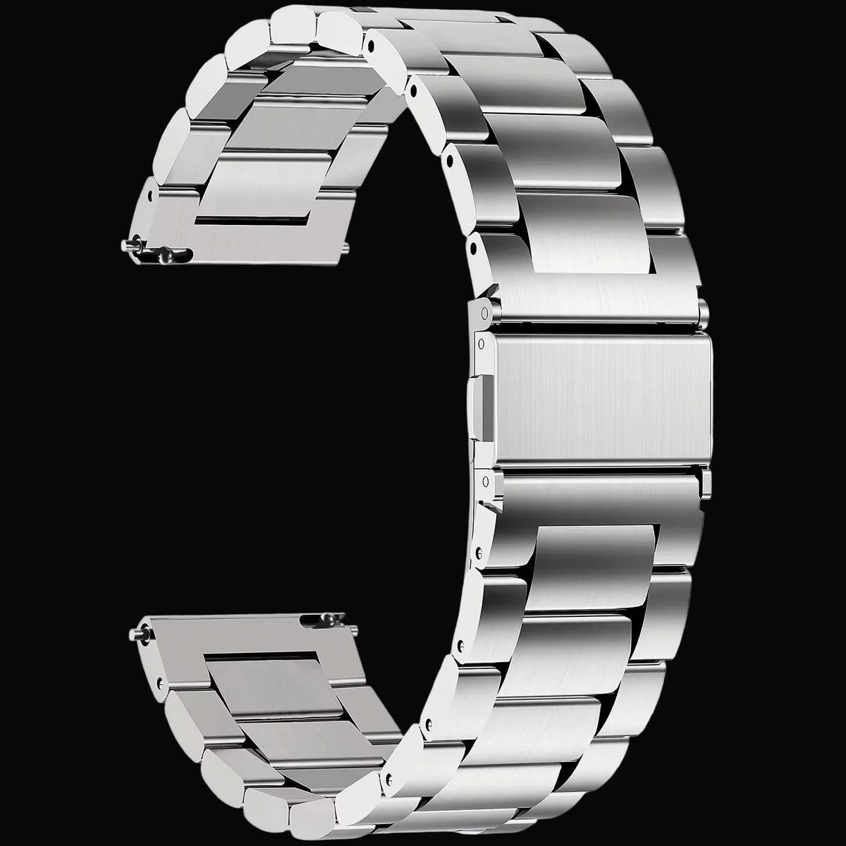 22mm Stainless Steel Bracelet which is Compatible with MWC, Elvia, Aeschbach, CWC and Other Brands