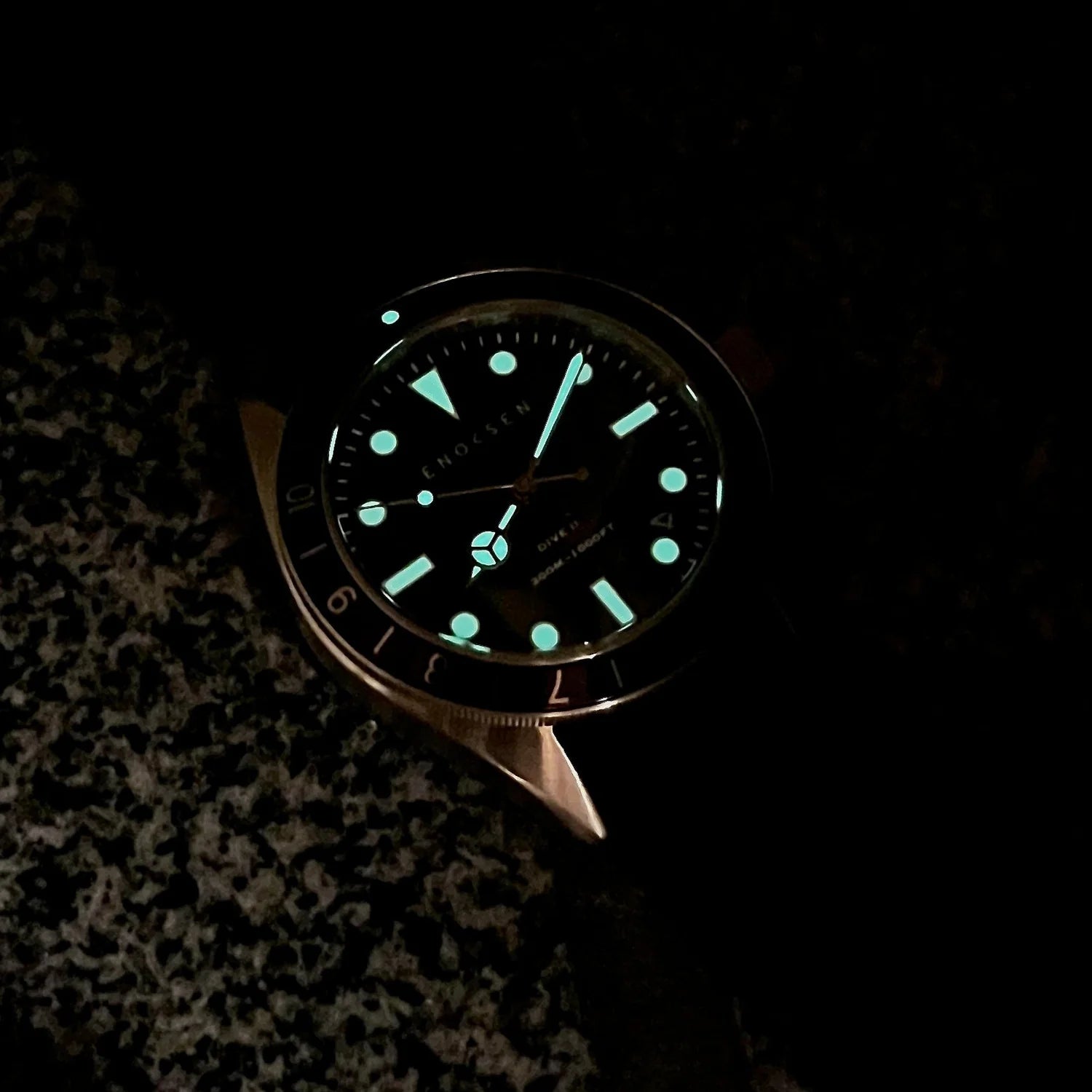 Limited Edition: Enoksen Automatic Dive Watch - Black Dial Edition ◇ 39mm