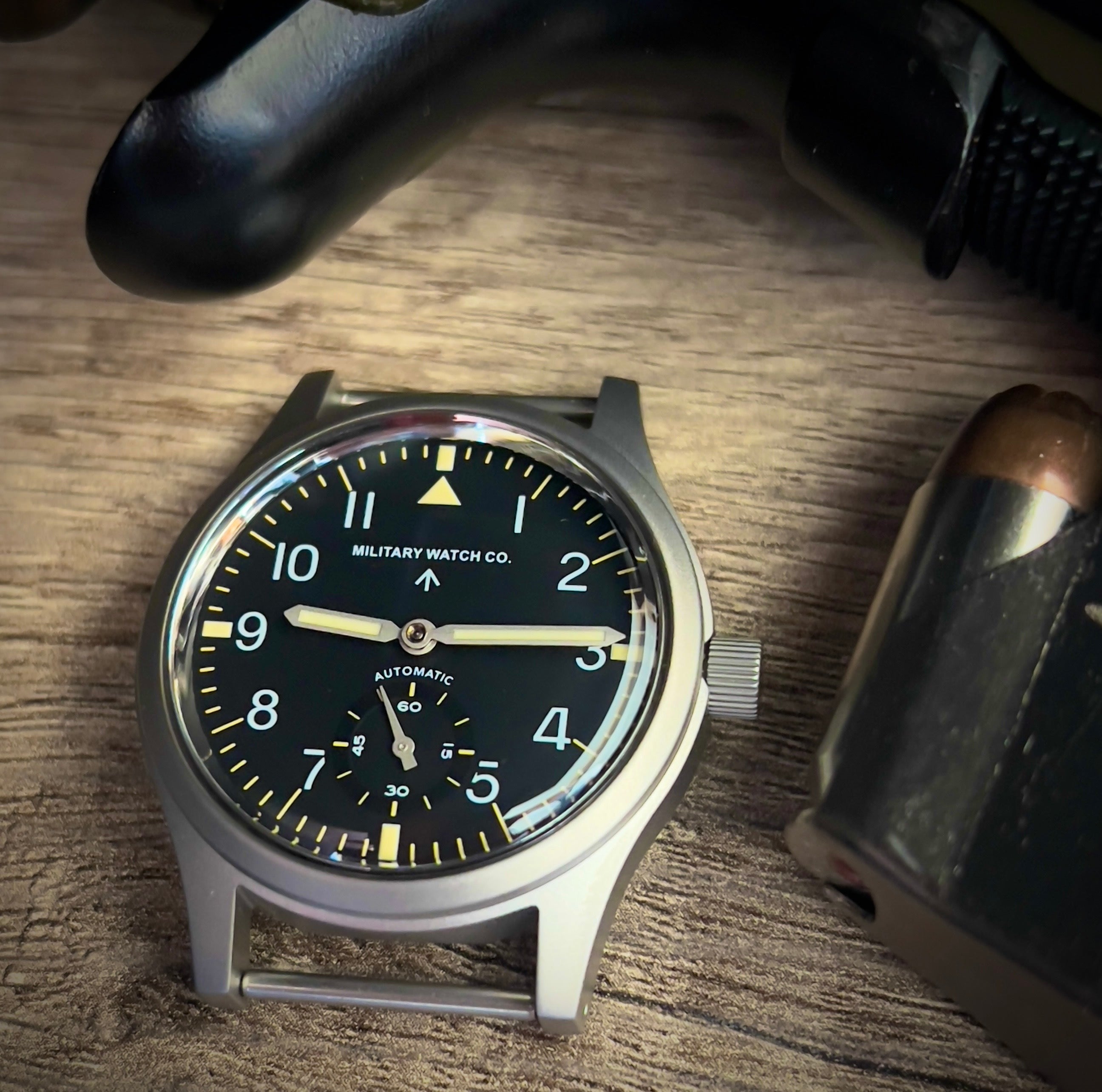 MWC 1940s/1950s "Dirty Dozen" Pattern General Service Watch with Automatic Self Winding Mechanical Movement