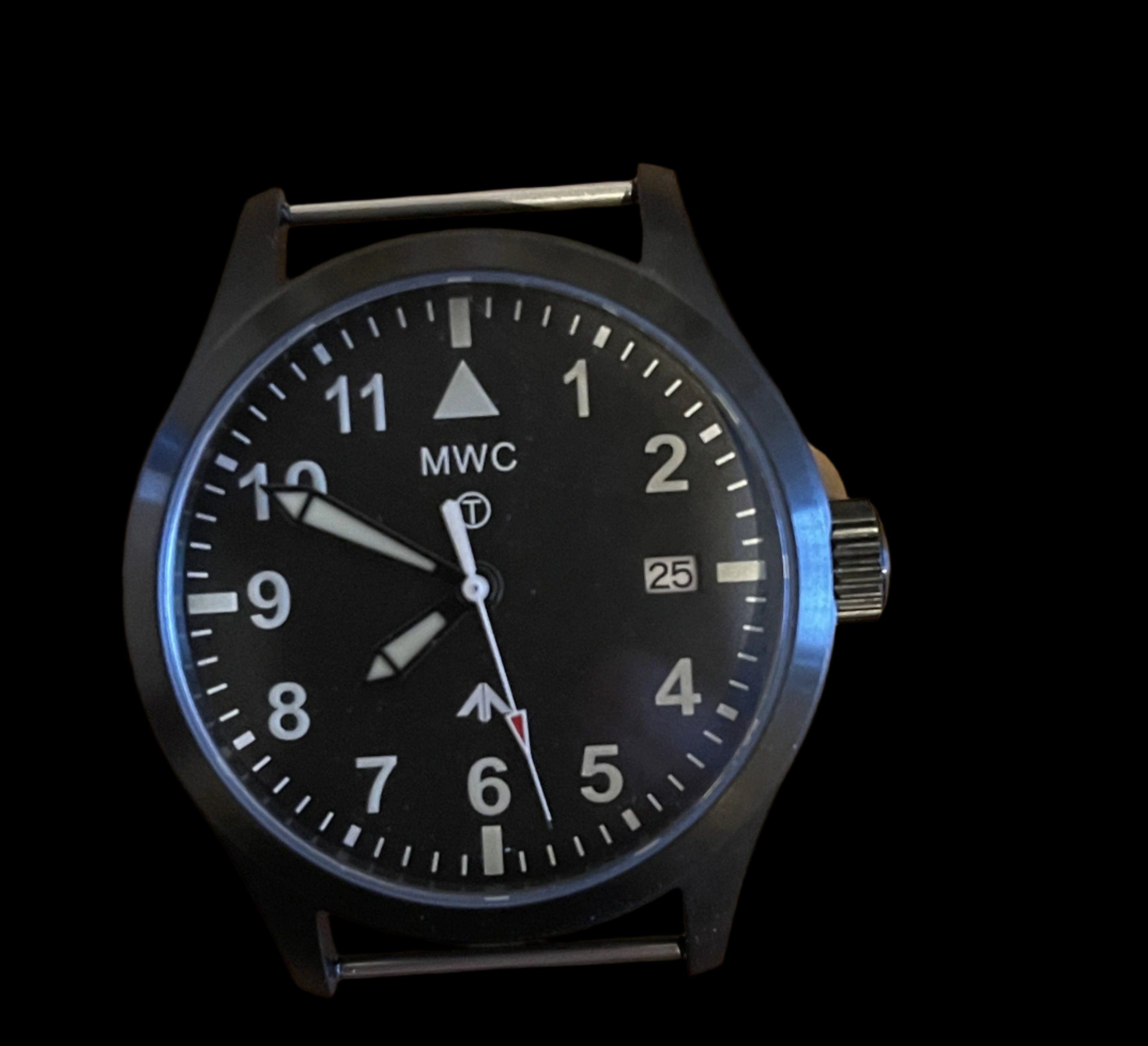 10 x 18mm or 20mm Watch Pins Designed to Create the Appearance of a Military Watch with Fixed Solid Bars