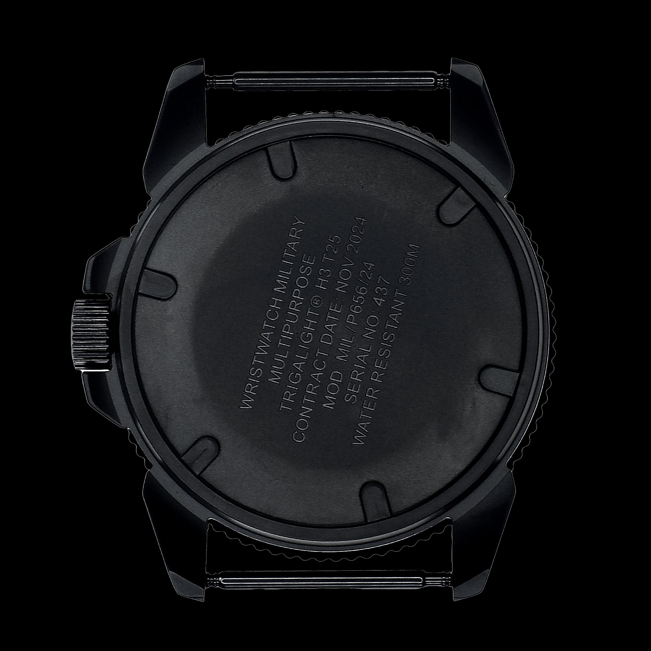 MWC P656 2025 Model PVD Tactical Series Watch with Day/Date, GTLS Tritium and Sapphire Crystal