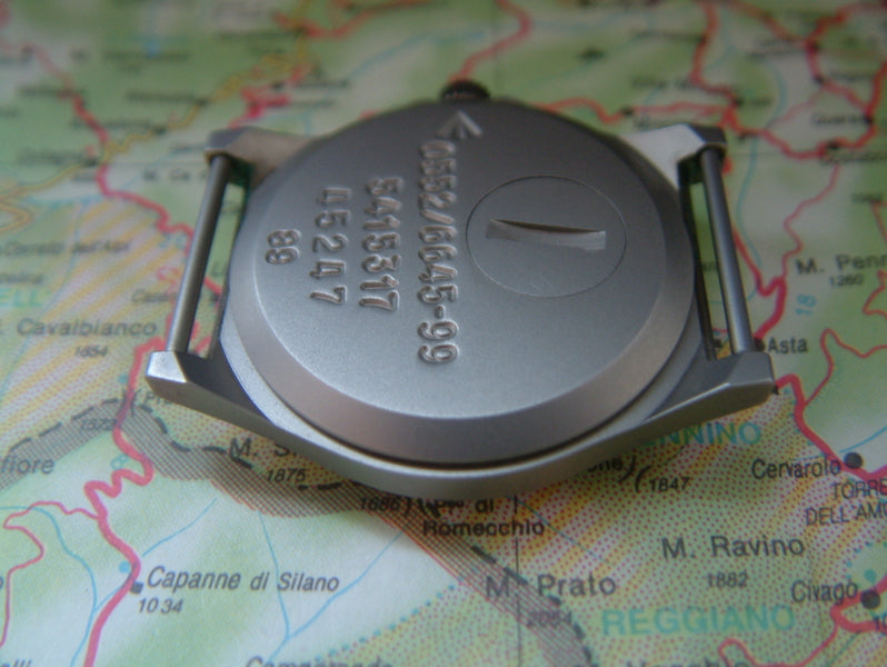 20 x 18mm, 20mm, 22mm or 24mm Watch Pins Designed to Create the Appearance of a Military Watch with Fixed Solid Bars