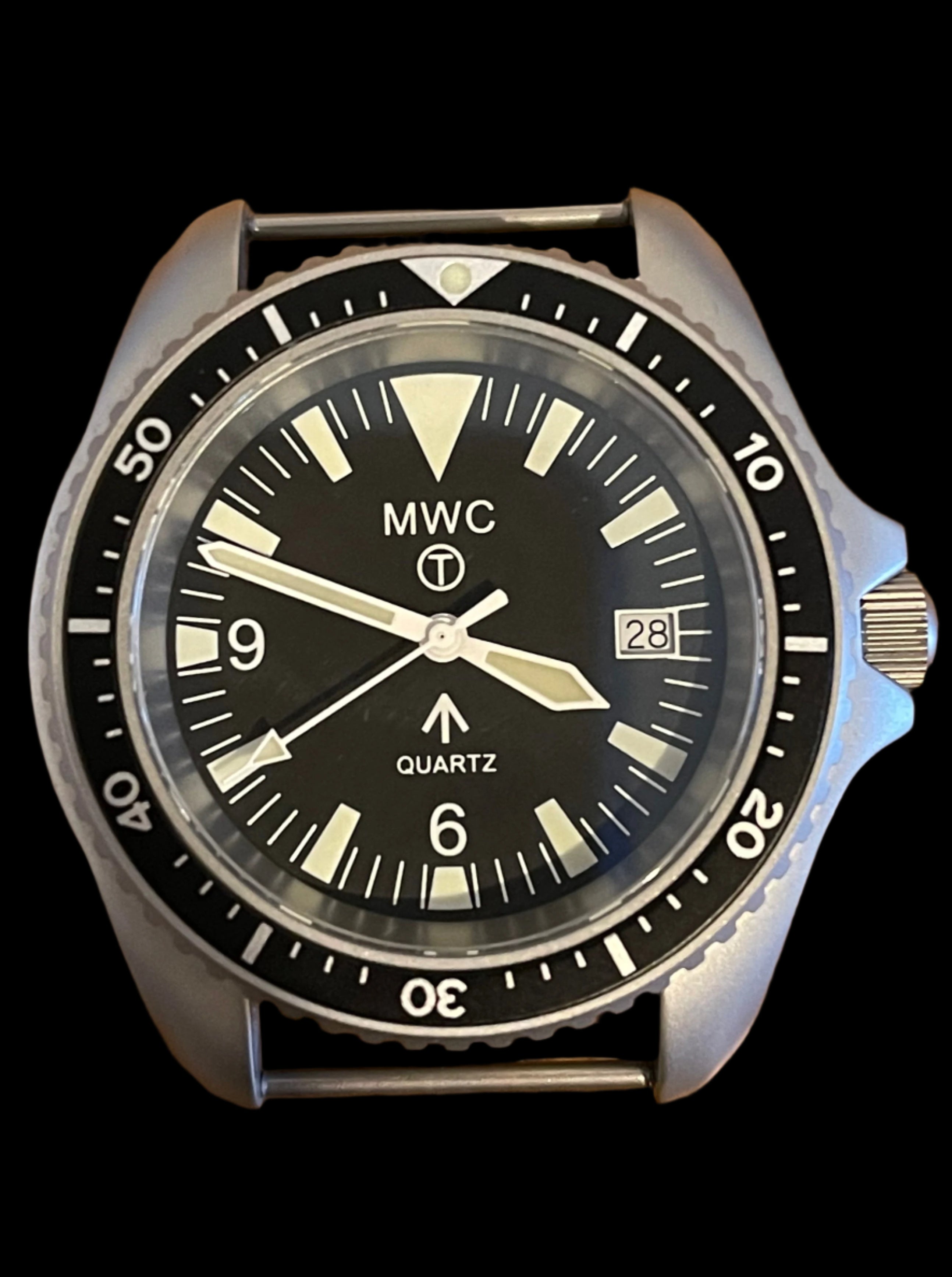 20 x 18mm, 20mm, 22mm or 24mm Watch Pins Designed to Create the Appearance of a Military Watch with Fixed Solid Bars