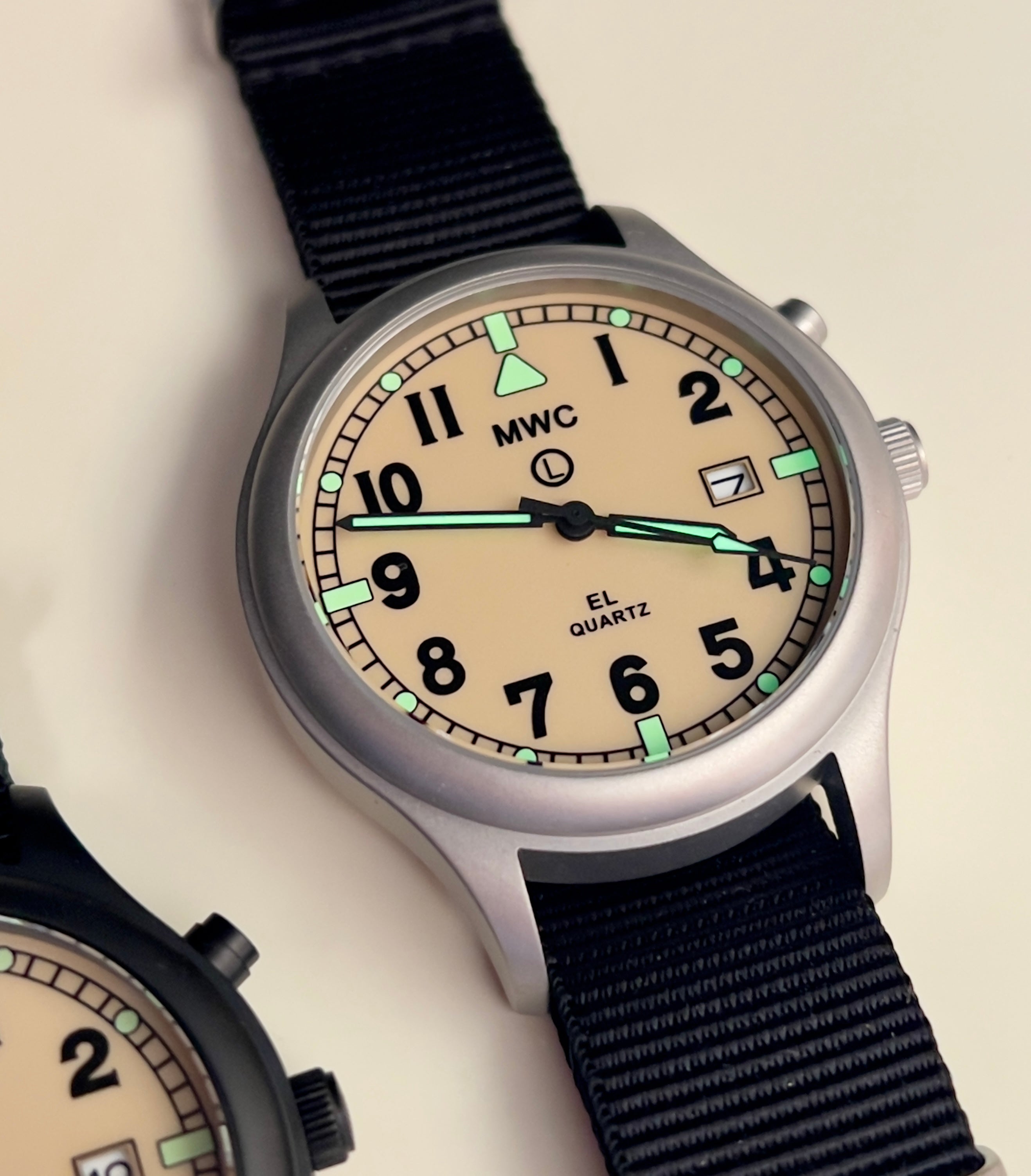 MWC G10EL General Service Watch with Electroluminescent (EL) Backlit Dial