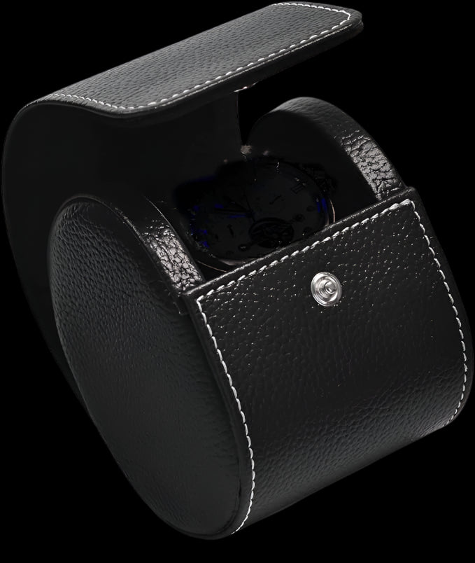Protective PU Leather Watch Box to Protect Your Watch While Travelling or In Storage