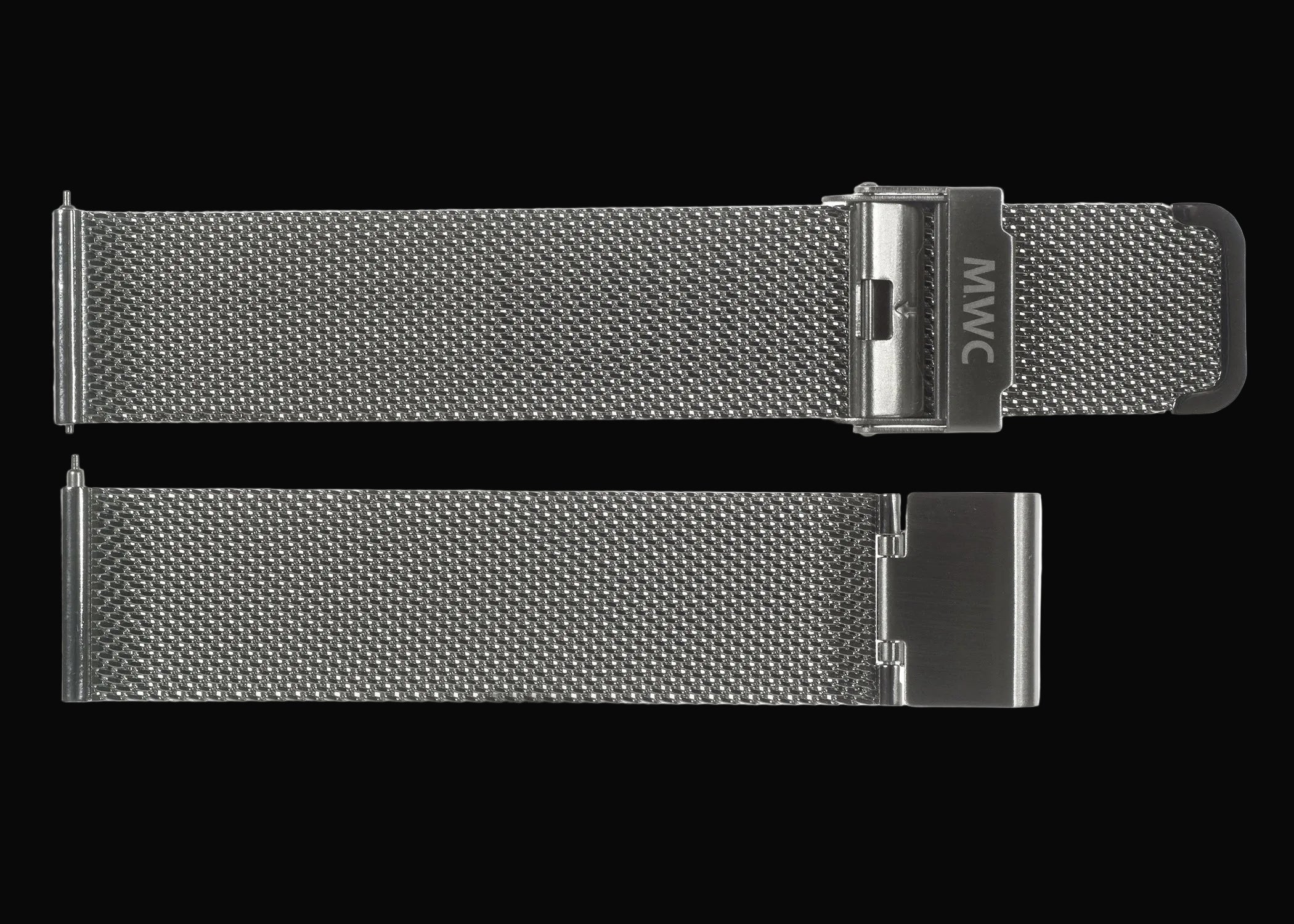 Classic 22mm Milanese Watch Bracelet in Stainless Steel.