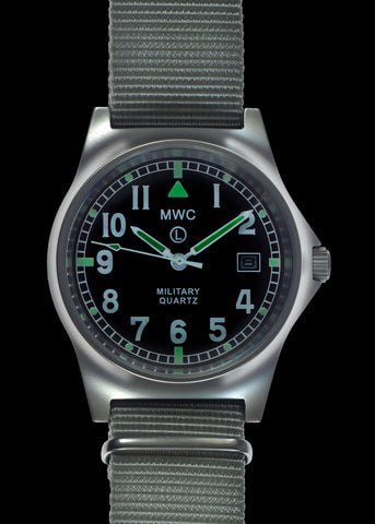 MWC Classic 1960s/70s Pattern Olive Drab European Pattern Military Watch on Matching Strap