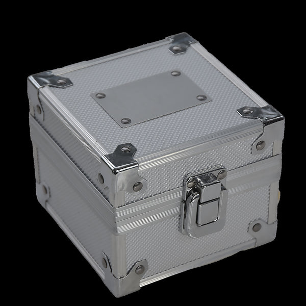 MWC Protective Travel Watch Box with Plate for Engraving or Customization